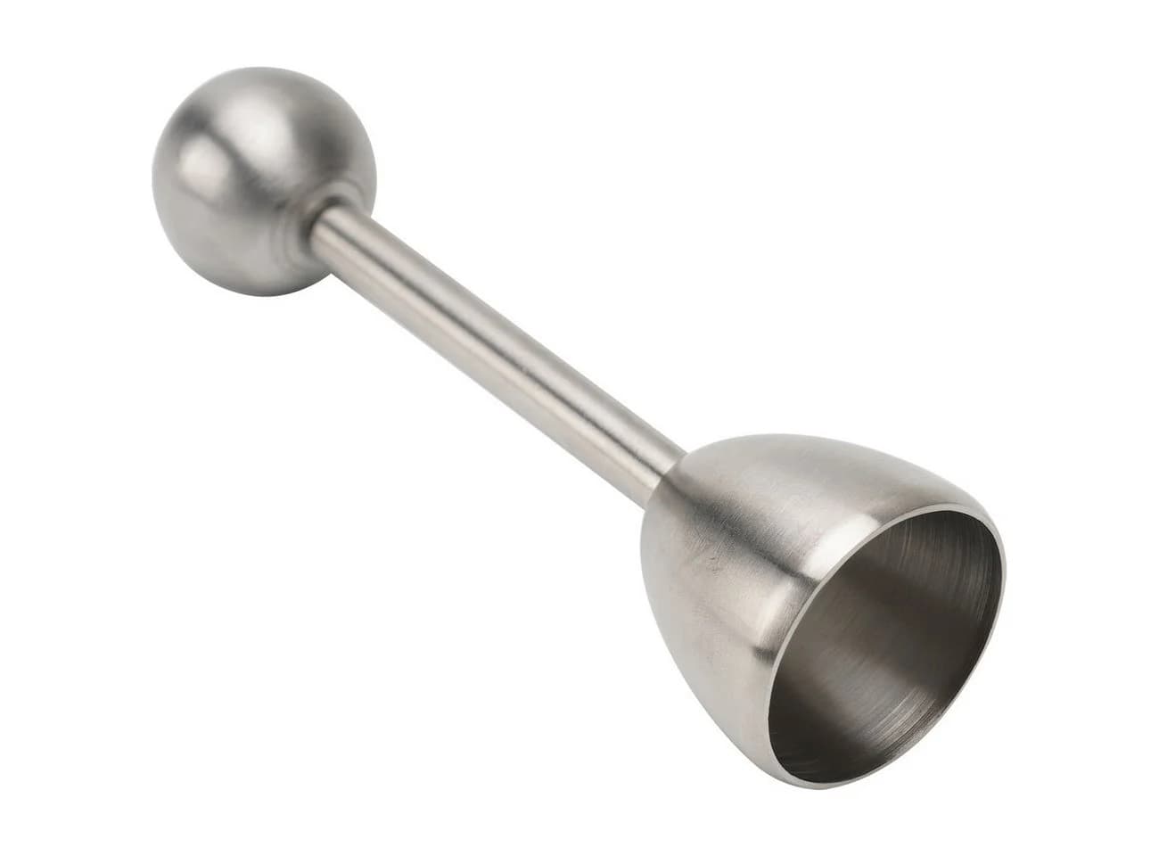 Casativo Eierköpfer Edelstahl mit Federmechanismus