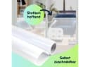 Casativo Milchglasfolie Sichtschutz statisch haftend lichtdurchlässig Bild 1