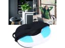 Casativo Ergonomisches Ring-Sitzkissen Schwarz Memory-Gel-Schaum Bild 2