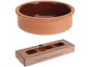 Excellent Houseware Tapas-Schale Set Terracotta 6-tlg. braun glasiert Bild 4