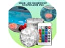 Casativo LED Teichleuchte wasserdicht Multicolor 4er Set mit Fernbedienung Bild 3