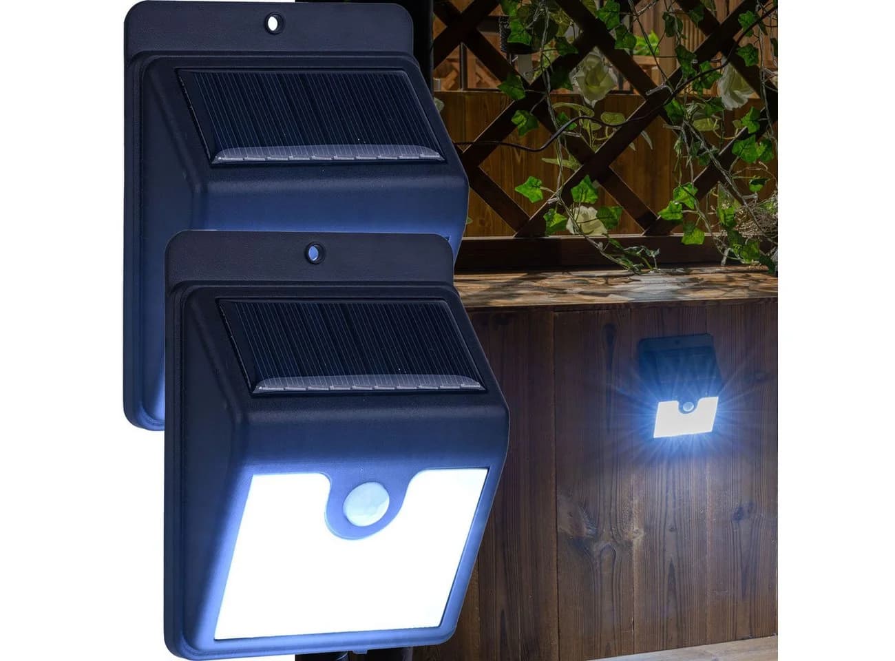 Casativo LED Solar-Wandstrahler mit Bewegungssensor IP44 - Bild 2