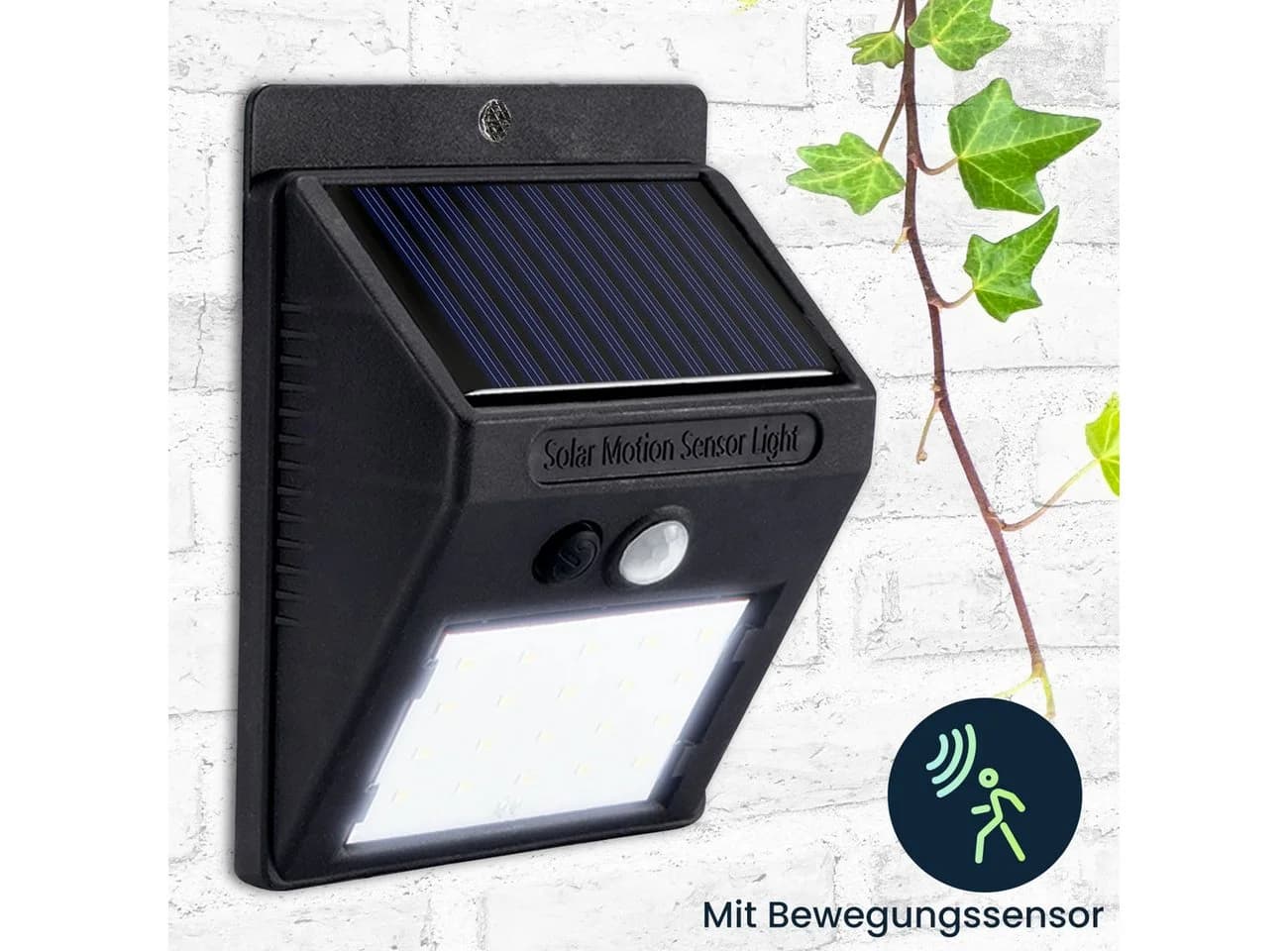Casativo Solar-LED Wandleuchte mit Bewegungsmelder IP44 - Bild 5