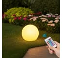 Casativo Solar-LED-Leuchtkugel 30cm RGBW mit Fernbedienung Bild 5