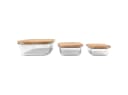 shop'n smile ideoon Vorratsdose Glas & Bambus Set 3-tlg. Luftdicht Bild 5