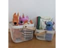 shop'n smile ideoon Drahtkorb 2er-Set Weiss mit Holzgriff Bild 5