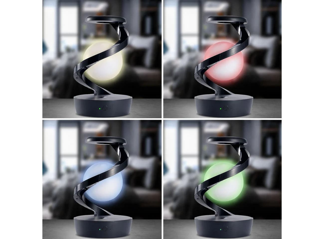 shop'n smile ideoon Schwebende RGB Tischlampe mit Qi-Ladefunktion - Bild 4