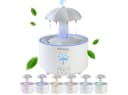 shop'n smile ideoon Aroma-Diffusor 300ml mit Regenlampe & 7 Farben LED Bild 2