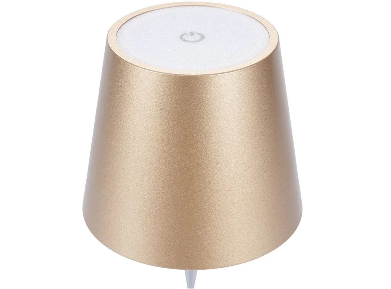 shop'n smile ideoon LED Flaschenlampe dimmbar Gold