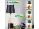 shop'n smile ideoon LED Flaschenlampe Schwarz Dimmbar 3 Lichtfarben Bild 4