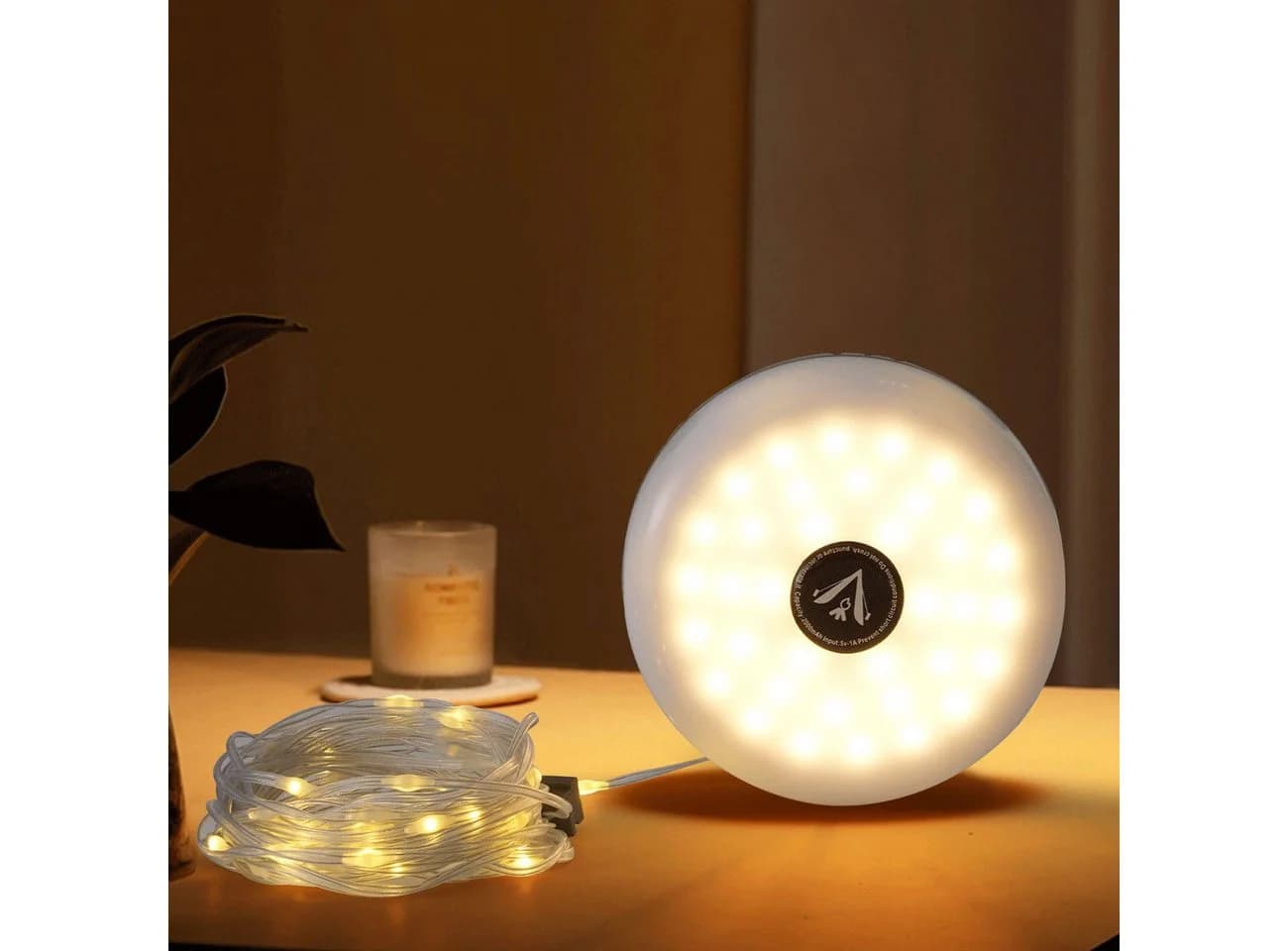 shop'n smile ideoon LED-Lichterkette 2in1 Campinglampe 10m 100 LEDs - Bild 2