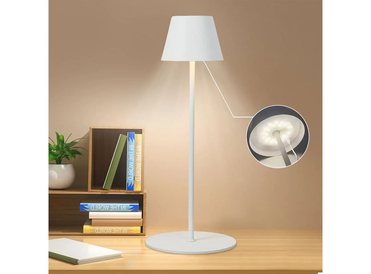 shop'n smile ideoon LED Stehlampe Dimmbar Höhenverstellbar Schwarz