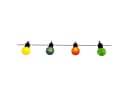 shop'n smile ideoon LED-Lichterkette 4-farbig 20 Glühbirnen IP44 Party-Deko Bild 5