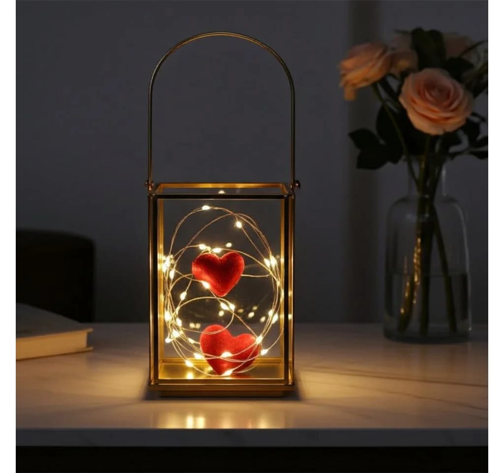Casativo LED-Micro-Lichterkette 5m 100 warmweiße LEDs Batteriebetrieb - Bild 4