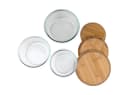 shop'n smile ideoon Vorratsdosen-Set Glas Bambus Deckel 3 Größen Bild 5