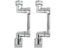 shop'n smile ideoon Wasserhahnaufsatz 1080° drehbar Metall chrom Bild 1