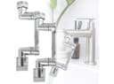 shop'n smile ideoon Wasserhahnaufsatz 1080° drehbar Metall chrom Bild 2