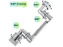 shop'n smile ideoon Wasserhahnaufsatz 1080° drehbar Metall chrom Bild 5