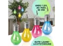 Casativo Solar LED-Lichterkette Glühbirnen Bunt mit Dämmerungssensor Bild 4