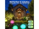 Casativo Solar-LED-Leuchtkugel RGBW mit Fernbedienung Bild 1