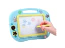 shop'n smile ideoon Magnet-Zaubertafel Türkis/Gelb mit Stift & Stempeln Bild 1