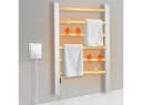 shop'n smile ideoon Elektrischer Handtuchtrockner Aluminium Silber 2-in-1 Bild 3
