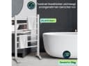 shop'n smile ideoon Elektrischer Handtuchtrockner Aluminium Silber 2-in-1 Bild 4