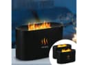shop'n smile ideoon Aroma Diffuser mit Flammeneffekt Ultraschall Schwarz Bild 2