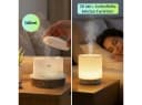 shop'n smile ideoon Aroma Diffuser 140ml LED dimmbar Silber/Weiß Bild 4