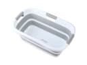 shop'n smile ideoon Faltbarer Wäschekorb 41L Grau/Weiss Bild 3
