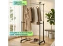 shop'n smile ideoon Mobiler Kleiderständer Doppelstange Schwarz Bild 5