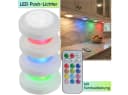 shop'n smile ideoon LED Unterbauleuchte 4er Set Dimmbar RGB Fernbedienung Bild 1