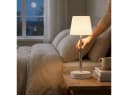 shop'n smile ideoon LED Tischleuchte Dimmbar & Akkubetrieben Edelstahl Bild 2