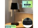 shop'n smile ideoon LED Tischleuchte Dimmbar Schwarz Höhenverstellbar Bild 1