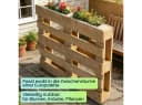 shop'n smile Blumenkasten Premium 6er Set Verzinktes Metall Bild 1