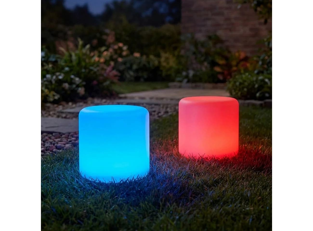 shop'n smile ideoon LED Solar Tischleuchte mit Farbwechsler & Erdspieß - Bild 2