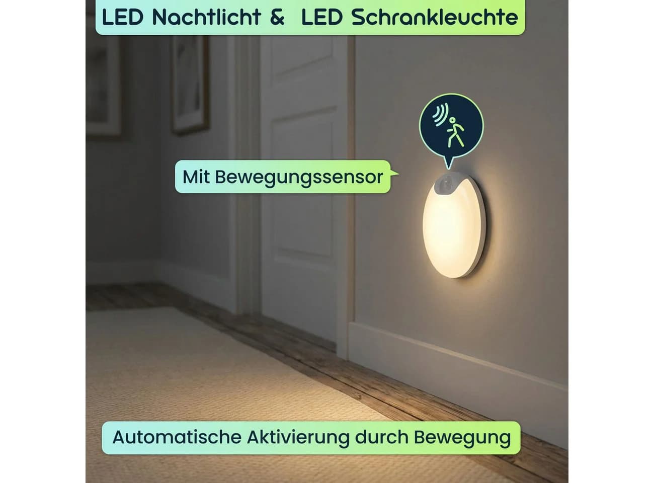 shop'n smile ideoon LED Schrankleuchte mit Bewegungssensor & Magnet - Bild 5