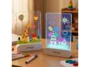shop'n smile ideoon LED Acryl Maltafel mit Akku & 7 Buntstifte Bild 2