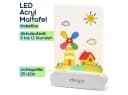 shop'n smile ideoon LED Acryl Maltafel mit Akku & 7 Buntstifte Bild 3