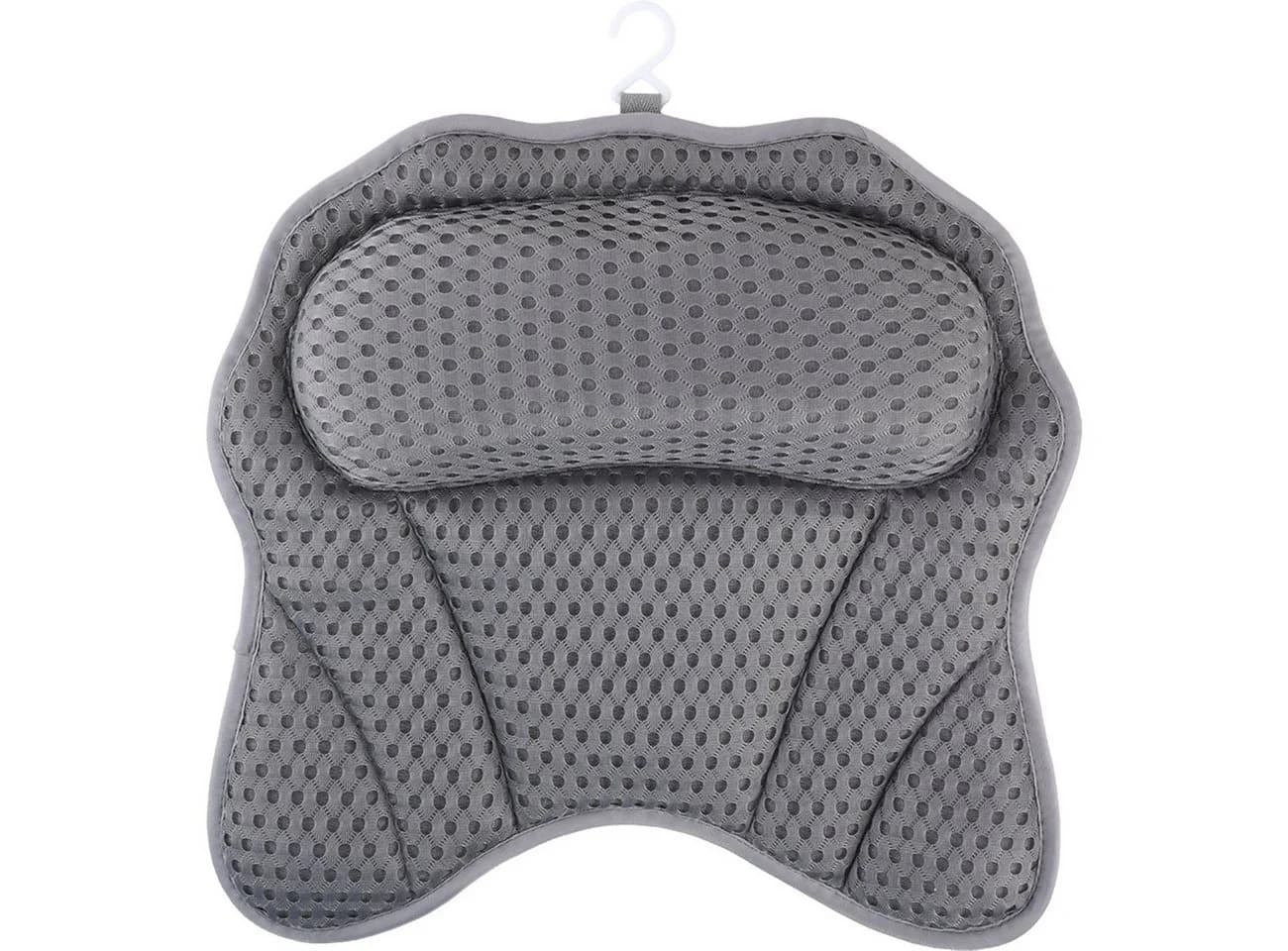 shop'n smile ideoon Badewannenkissen Ergonomisch Dunkelgrau