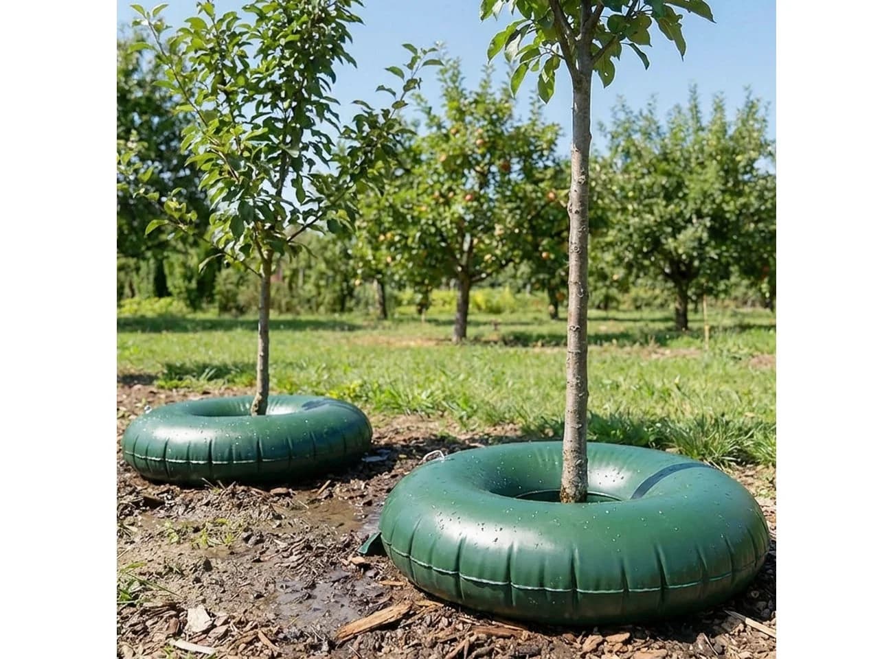 shop'n smile ideoon Baumbewässerungsring 55L PVC UV-beständig 7 Tropfer