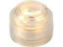 shop'n smile ideoon LED-Teelichter 4er-Set Warmweiß Transparent IP68 Wasserdicht Bild 5
