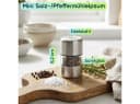 shop'n smile ideoon Salz- & Pfeffermühle Set Edelstahl Keramikmahlwerk Bild 5