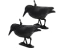 shop'n smile ideoon Wetterfeste Raben-Attrappe Vogelabwehr Schwarz 2-tlg. Bild 2
