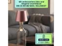shop'n smile ideoon LED Tischleuchte Akku Flaschenlampe Rosegold Dimmbar Bild 4