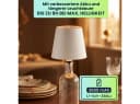shop'n smile ideoon LED Tischleuchte Akku Flaschenlampe Weiß Dimmbar Touch USB-C Bild 1