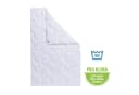 BECO Microfaserbettdecke 2-für-1 Weiß 155x220 cm Bild 3