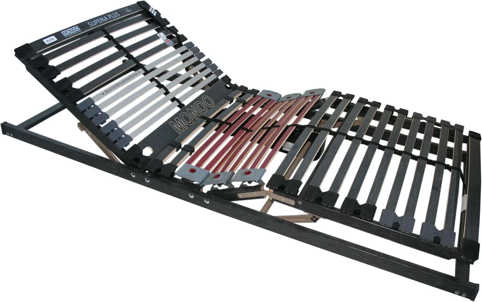 Mondo Lattenrost Superia Plus M Holz Furniert Motorisch Verstellbar