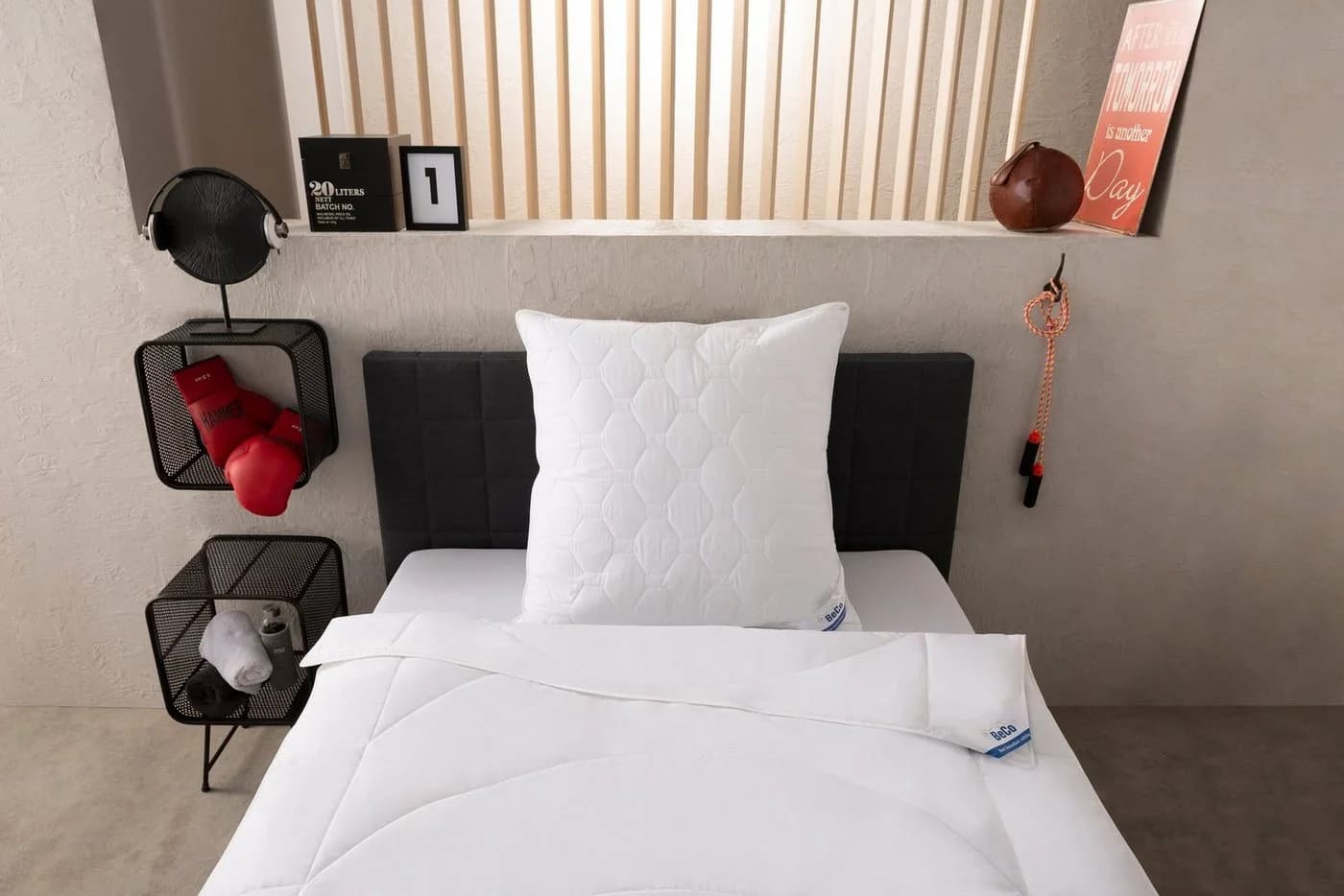BECO Medibett Bettdecke Weiß 135x200 cm Baumwolle Polyester - Bild 2