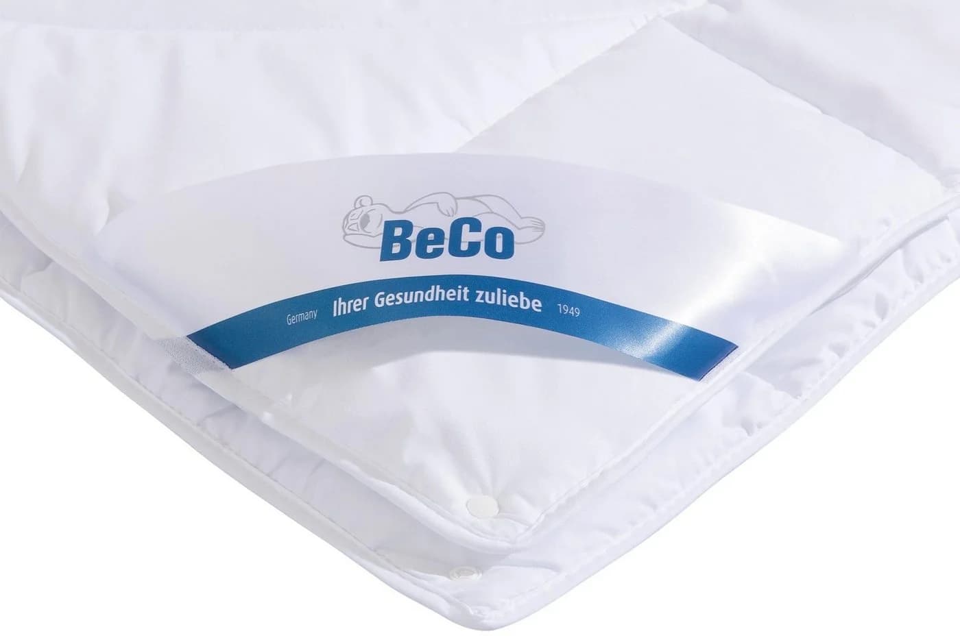 BECO Gregor 4-Jahreszeiten-Bettdecke Weiß Polyester - Bild 3